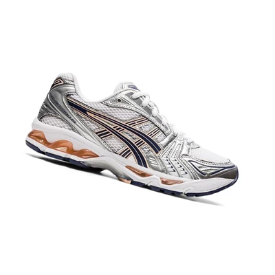 Tenis Asics GEL-KAYANO 14 Mujer Blancos | 3984701-FL