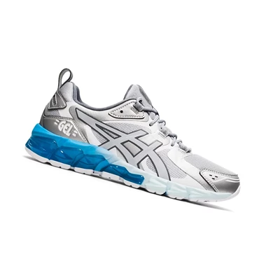 Tenis Asics GEL-QUANTUM 180 Mujer Grises Azules | 1904385-PG