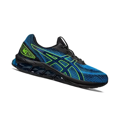 Tenis Asics GEL-QUANTUM 180 VII Mujer Negros Azules | 0567143-US