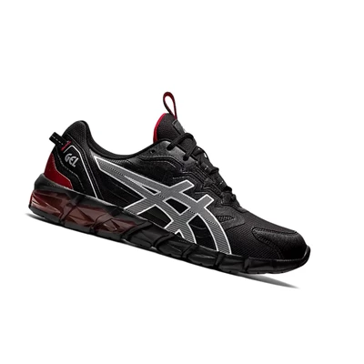 Tenis Asics GEL-QUANTUM 90 Mujer Negros Rojos | 6218407-VJ