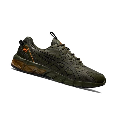 Tenis Asics GEL-QUANTUM 90 Mujer Verde Oliva Negros | 4720895-LM