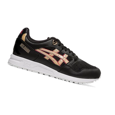 Tenis Asics GEL-SAGA Mujer Negros | 6329408-UZ
