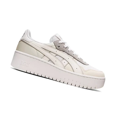 Tenis Asics JAPAN S PF Mujer Blancos Creme | 1364028-KR