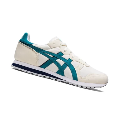 Tenis Asics OC RUNNER Hombre Creme Verdes | 6290371-ZI