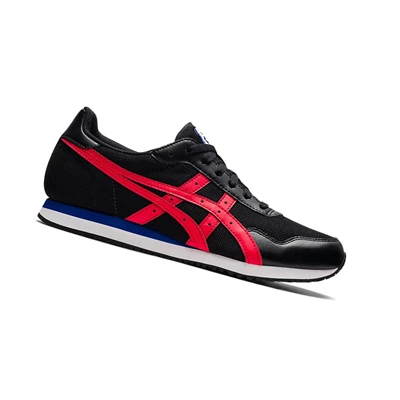 Tenis Asics TIGER RUNNER Hombre Negros Rojos | 4309768-DI