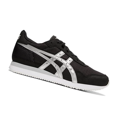 Tenis Asics TIGER RUNNER Mujer Negros | 5891740-FX