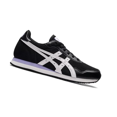 Tenis Asics TIGER RUNNER Mujer Negros Blancos | 9087236-RF