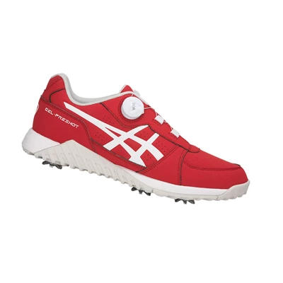 Tenis Golf Asics GEL-PRESHOT BOA Hombre Rojos Blancos | 7516023-XP