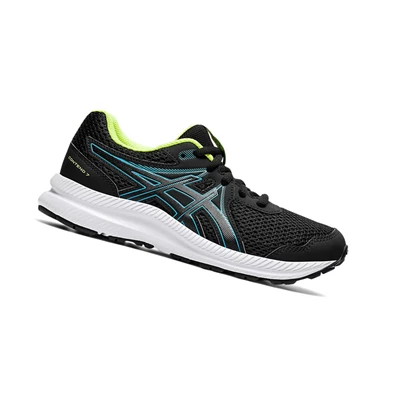 Tenis Para Correr Asics CONTEND 7 GS Niños Negros | 2950813-JD