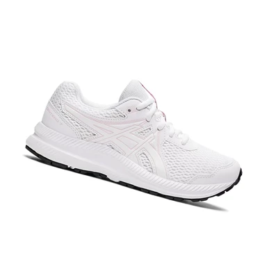 Tenis Para Correr Asics CONTEND 7 GS Niños Blancos Rosas | 3952874-KN