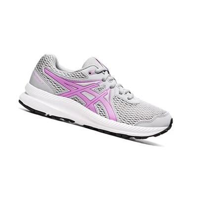 Tenis Para Correr Asics CONTEND 7 GS Niños Grises Lavanda | 4986253-KF