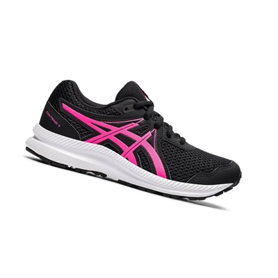 Tenis Para Correr Asics CONTEND 7 GS Niños Negros | 5086472-CP