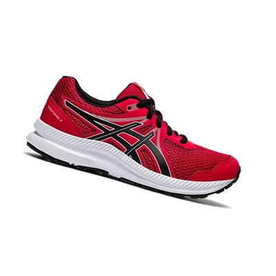 Tenis Para Correr Asics CONTEND 7 GS Niños Rojos Negros | 8315649-MJ