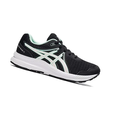 Tenis Para Correr Asics CONTEND 7 GS Niños Negros | 9156432-MI