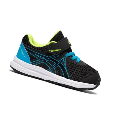 Tenis Para Correr Asics CONTEND 7 TS Niños Negros | 2631450-IX
