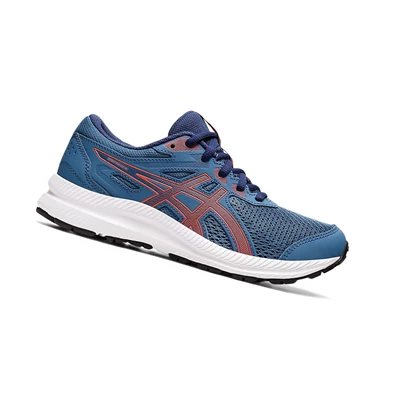 Tenis Para Correr Asics CONTEND 8 GS Niños Azur | 3659172-VW