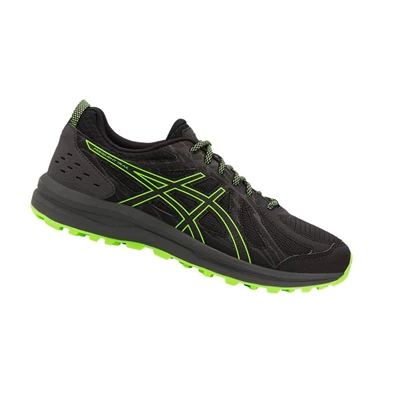 Tenis Para Correr Asics FREQUENT TRAIL Hombre Negros | 2370185-VU