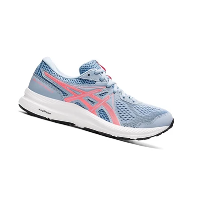 Tenis Para Correr Asics GEL-CONTEND 6 Mujer Azules Claro | 6281504-WU