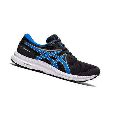 Tenis Para Correr Asics GEL-CONTEND 7 Hombre Negros | 2316795-WG
