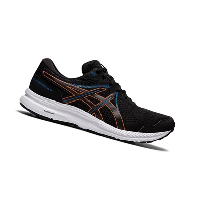 Tenis Para Correr Asics GEL-CONTEND 7 Hombre Negros | 5269084-KP