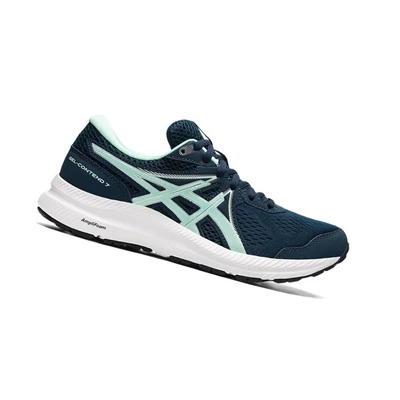 Tenis Para Correr Asics GEL-CONTEND 7 Mujer Azul Marino | 0834159-ZH