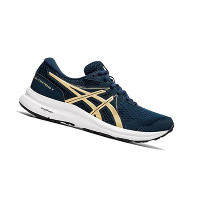 Tenis Para Correr Asics GEL-CONTEND 7 Mujer Azul Marino | 3189476-BG