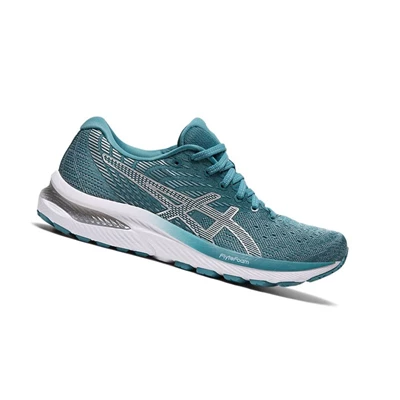 Tenis Para Correr Asics GEL-CUMULUS 22 Mujer Turquesa | 1785429-FQ