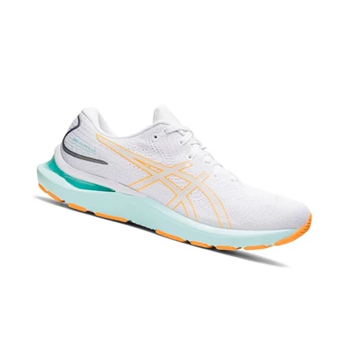 Tenis Para Correr Asics GEL-CUMULUS 24 Mujer Blancos Naranjas | 6381259-CD