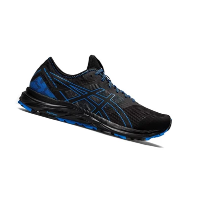 Tenis Para Correr Asics GEL-EXCITE TRAIL Hombre Negros Azules | 1567240-OC