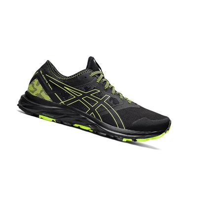 Tenis Para Correr Asics GEL-EXCITE TRAIL Hombre Negros Verdes | 1859460-JB