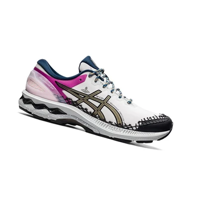 Tenis Para Correr Asics GEL-KAYANO 27 Hombre Blancos | 6718529-ZD