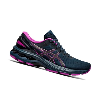 Tenis Para Correr Asics GEL-KAYANO 27 LITE-SHOW Mujer Azul Marino | 1208953-ZD