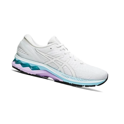 Tenis Para Correr Asics GEL-KAYANO 27 Mujer Blancos | 1283705-RU