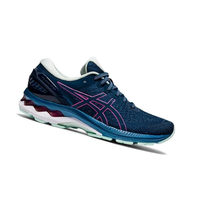 Tenis Para Correr Asics GEL-KAYANO 27 Mujer Azules | 8546103-UQ