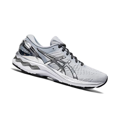 Tenis Para Correr Asics GEL-KAYANO 27 PLATINUM Mujer Grises | 0693724-SW