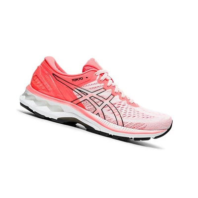 Tenis Para Correr Asics GEL-KAYANO 27 TOKYO Mujer Blancos | 5806923-AN