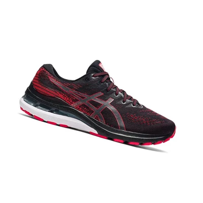 Tenis Para Correr Asics GEL-KAYANO 28 Anchos Hombre Negros | 4962157-ZL