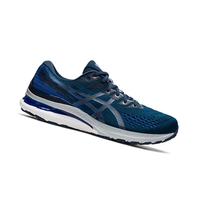 Tenis Para Correr Asics GEL-KAYANO 28 Anchos Hombre Azul Marino | 7094536-YN