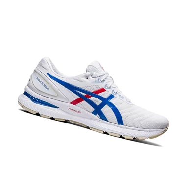 Tenis Para Correr Asics GEL-NIMBUS 22 Hombre Blancos | 0491628-BW