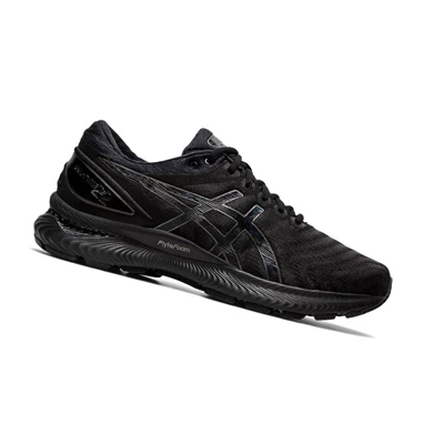 Tenis Para Correr Asics GEL-NIMBUS 22 Hombre Negros | 0562879-YO