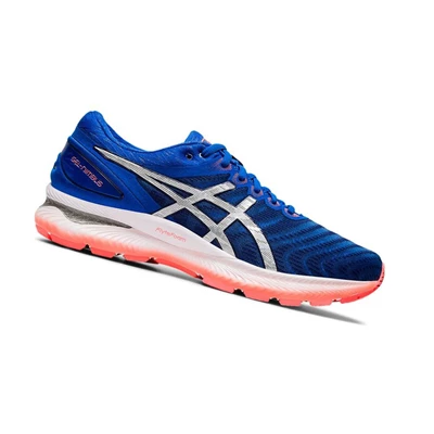Tenis Para Correr Asics GEL-NIMBUS 22 Hombre Azules | 2706498-MK