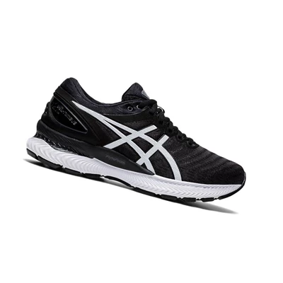Tenis Para Correr Asics GEL-NIMBUS 22 Mujer Negros | 0491823-FB