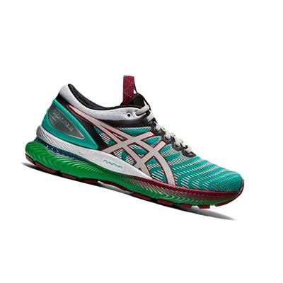 Tenis Para Correr Asics GEL-NIMBUS 22 Mujer Verdes | 1069852-XI