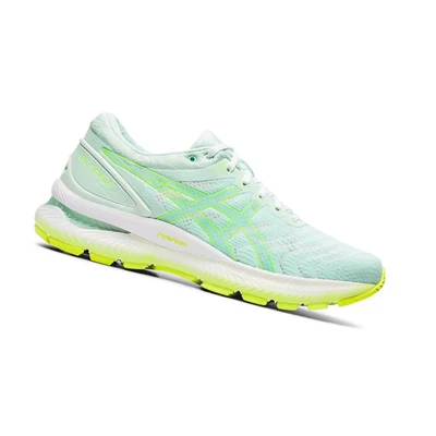 Tenis Para Correr Asics GEL-NIMBUS 22 Mujer Verde Menta | 9715428-UF
