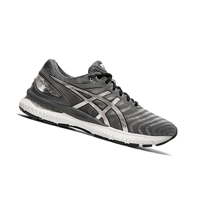 Tenis Para Correr Asics GEL-NIMBUS 22 Platinum Hombre Grises | 3795648-BU