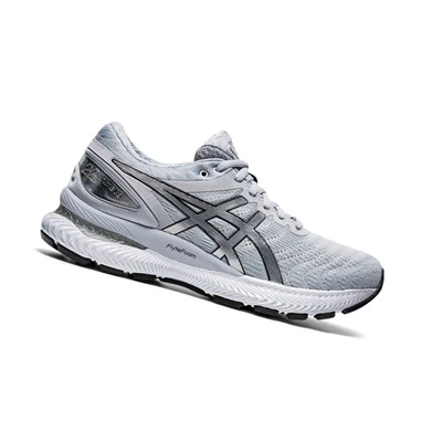 Tenis Para Correr Asics GEL-NIMBUS 22 Platinum Mujer Grises | 4301956-TJ