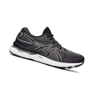 Tenis Para Correr Asics GEL-NIMBUS 24 (D) Mujer Negros Blancos | 1694573-KP