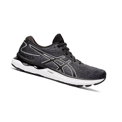 Tenis Para Correr Asics GEL-NIMBUS 24 Hombre Negros Blancos | 4870693-CL