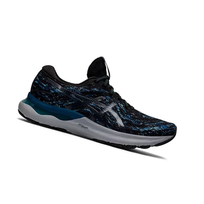 Tenis Para Correr Asics GEL-NIMBUS 24 MK Hombre Negros Azules | 0379251-GA
