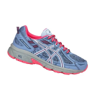 Tenis Para Correr Asics GEL-Venture 6 GS Niños Azules Claro | 6251098-GX